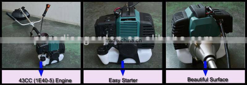 CE Certification Garden Tools PD-430 Grass trimmer 43CC Displacment