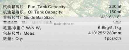 3800 Chain Saw with High Quality