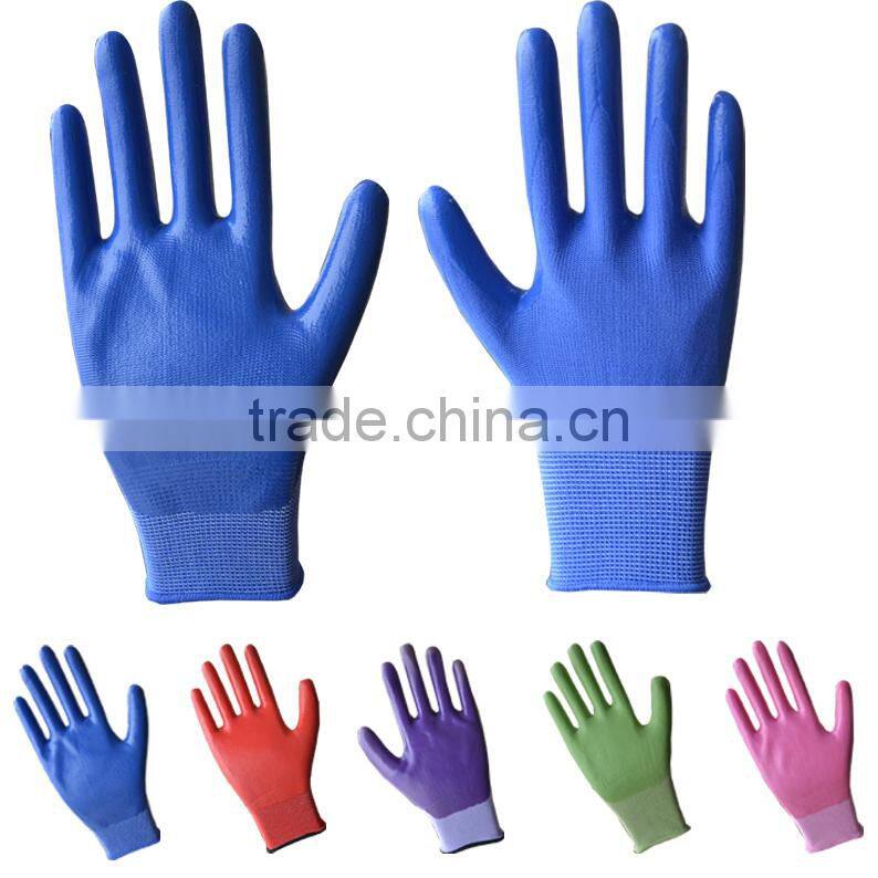 sunnyhope very safety pattern nitrile nylon gloves