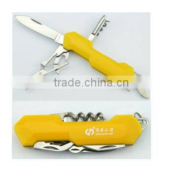 2016 china gift tool kits multi function knife scissors with opener flat screwdriver philips screwdrive