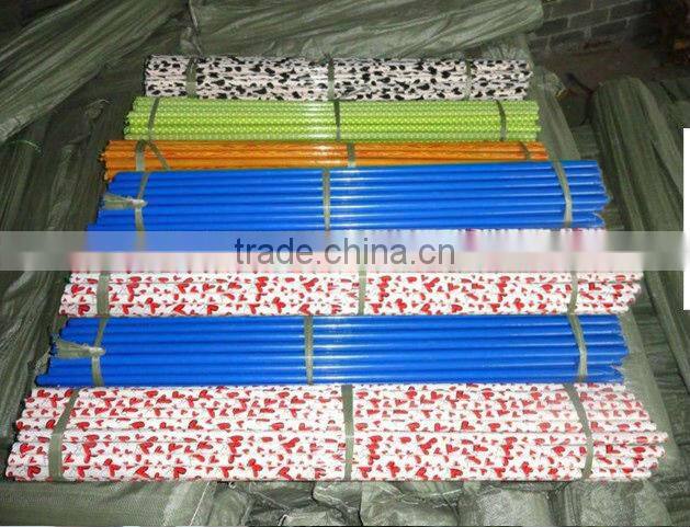 Natural/ Varnished/ PVC coated wood handle for mops/ broom
