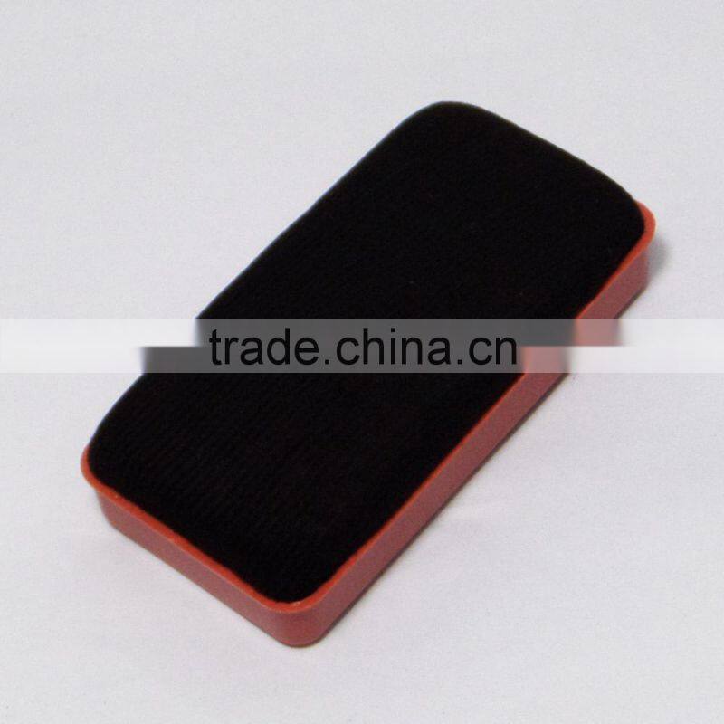 Cheap clean dry 10.5cm plastic magnetic board eraser