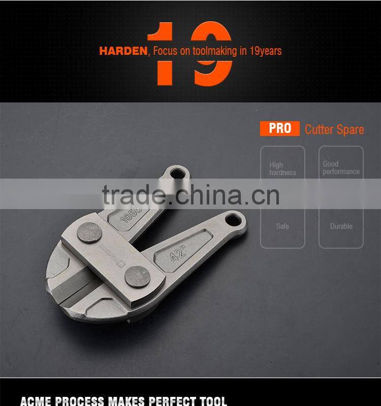 Professional 24" T8 Alloy Steel Bolt Cutter Blades