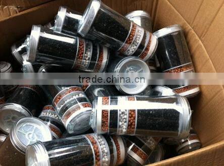 Activated carbon particles filter with 6 layer
