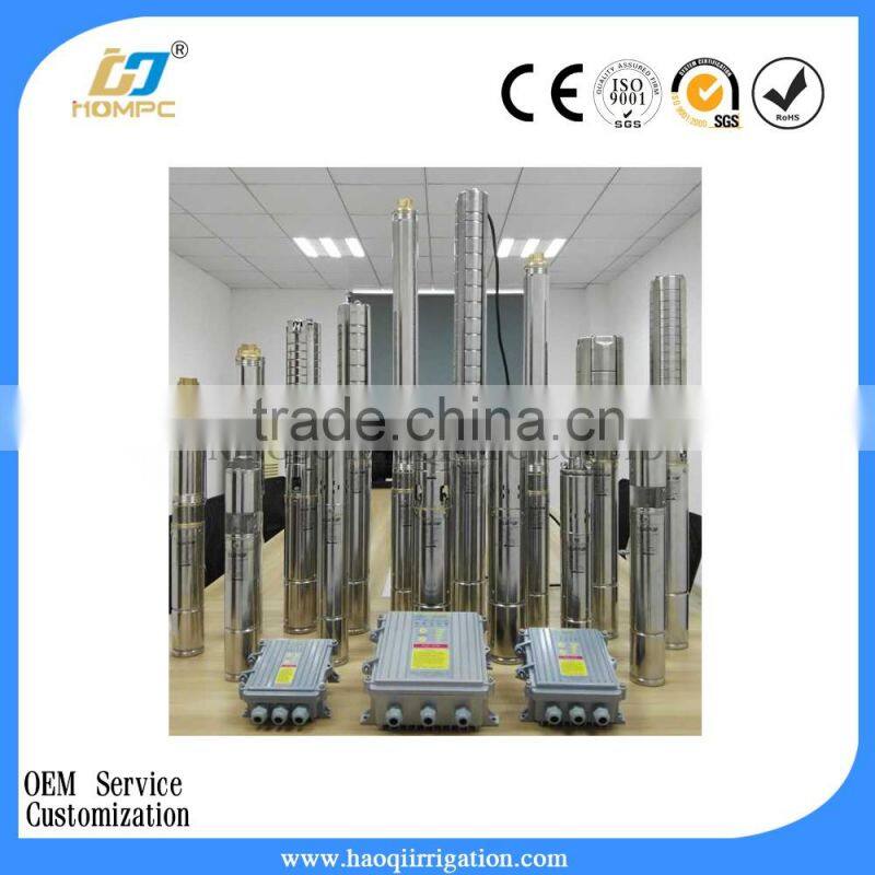 36V 500W 3 inch helical rotor Submersible Solar powered Water Pump