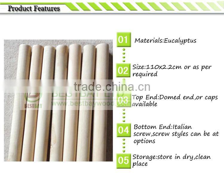 thick wooden broom stick