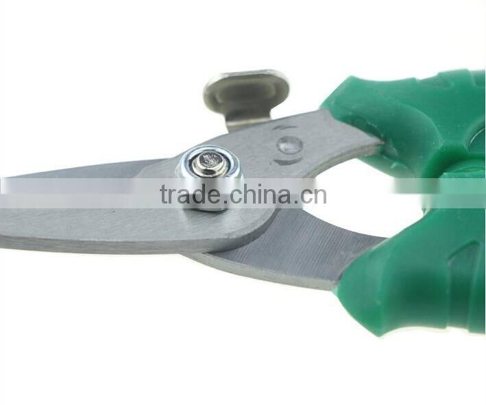 Cheap price 200mm household garden used shears with anti slip handle