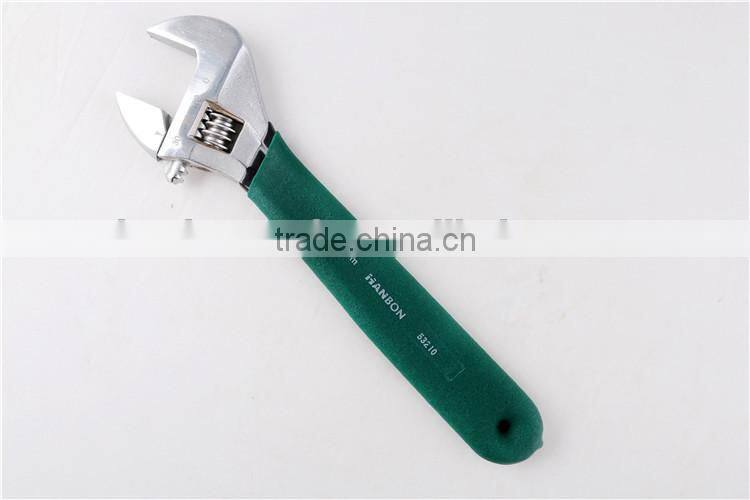 Hot Sale plastic handle Ajustable Wrench