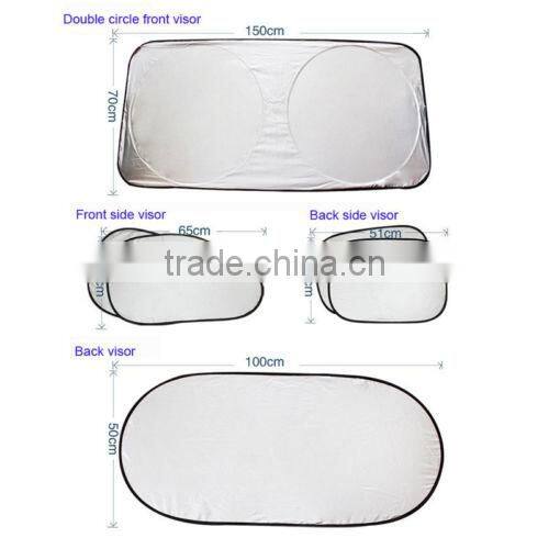 6pcs/Set Auto Front Rear Side Window Sun Shade Car Windshield Visor Cover Block