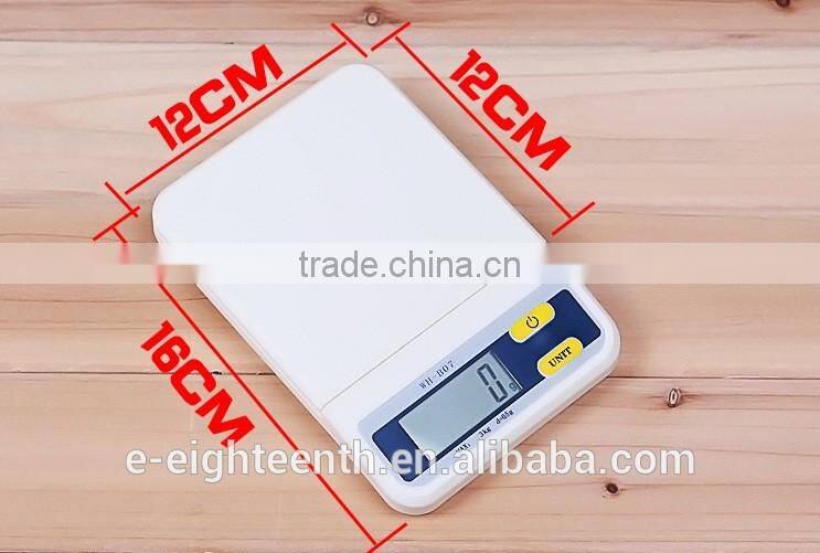 2016 new arrival hot sale Electronic 3000g Digital Scale 3Kg x 0.5g Balance Weight Scale Food Kitchen