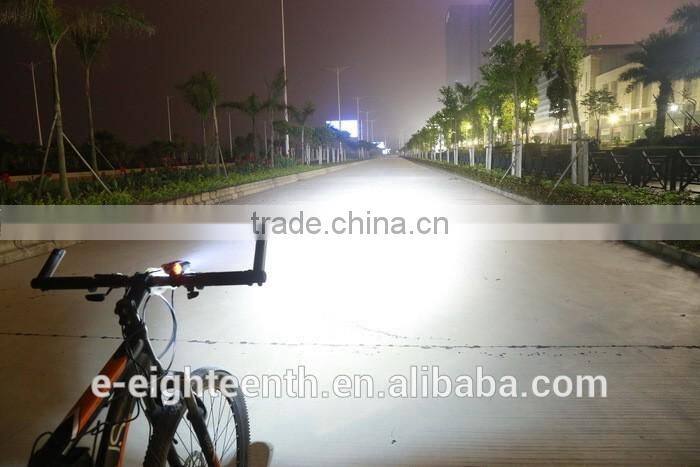 2016 high quality cheap factory price 2000 Lumen cree T6 LED front torch USB bike light