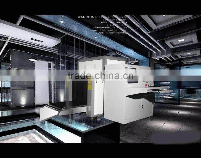 X-ray baggage inspection machine for large station or subway station