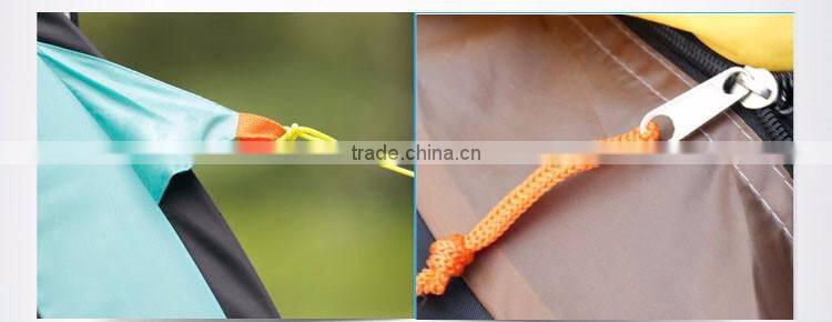 automatic 2 second pop up style outdoor camping single layer 2-3 person family water proof tent