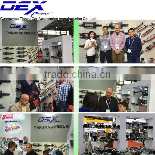 Racing Car parts muffler pipe for R ange Rover Oil tip L and Rover stainless steel exhaust tip