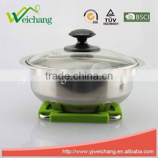 WCJ550Pot Holders, Trivet, Hot Handle Holder, Spoon Rest, Coasters, Eco Friendly, Home Kitchen Gifts, Premium High Quality Red H