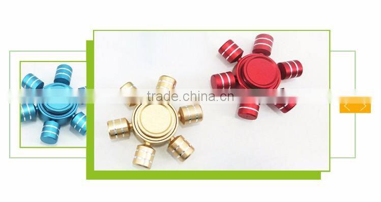 New arrival 360 rotation fidget toys metal fight spinner
