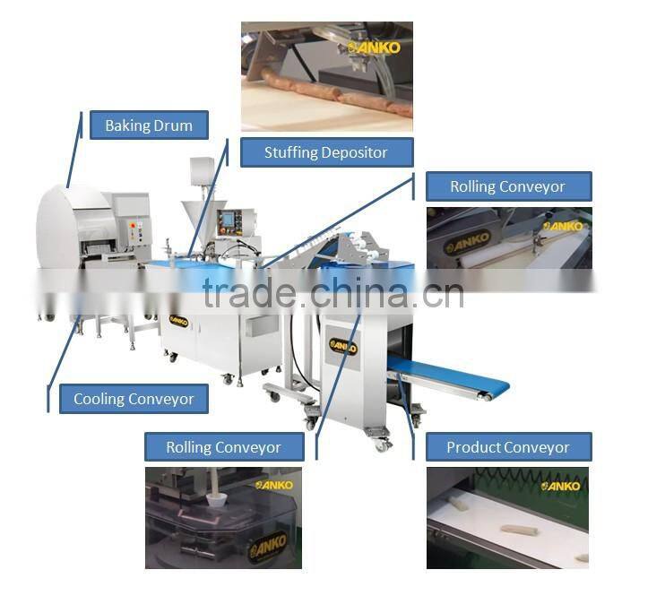 Anko Small Scale Making Close Sealed Ends Spring Roll Processing Machines