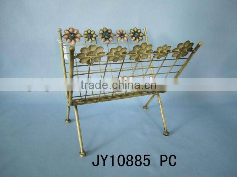Decorative Metal Newspaper Holder