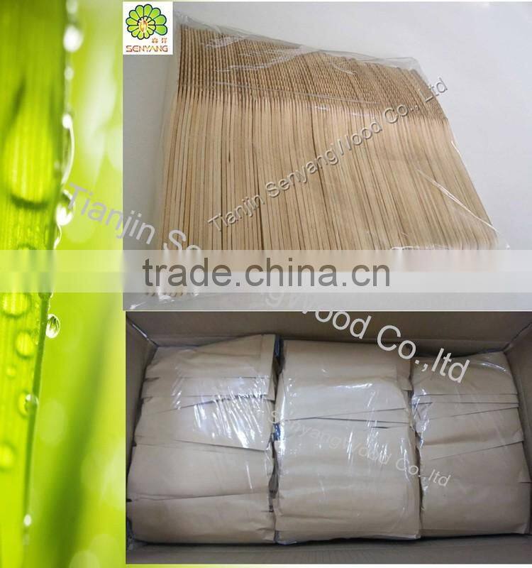 chinese wooden disposable airline hotel cutlery spoon fork knife