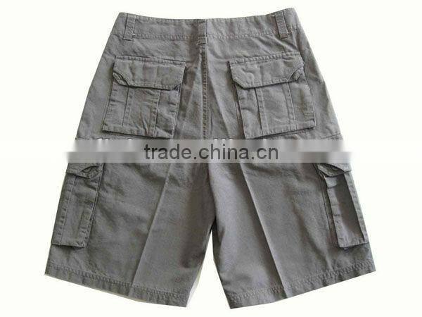 9389 overstock casual solid mens cotton shorts