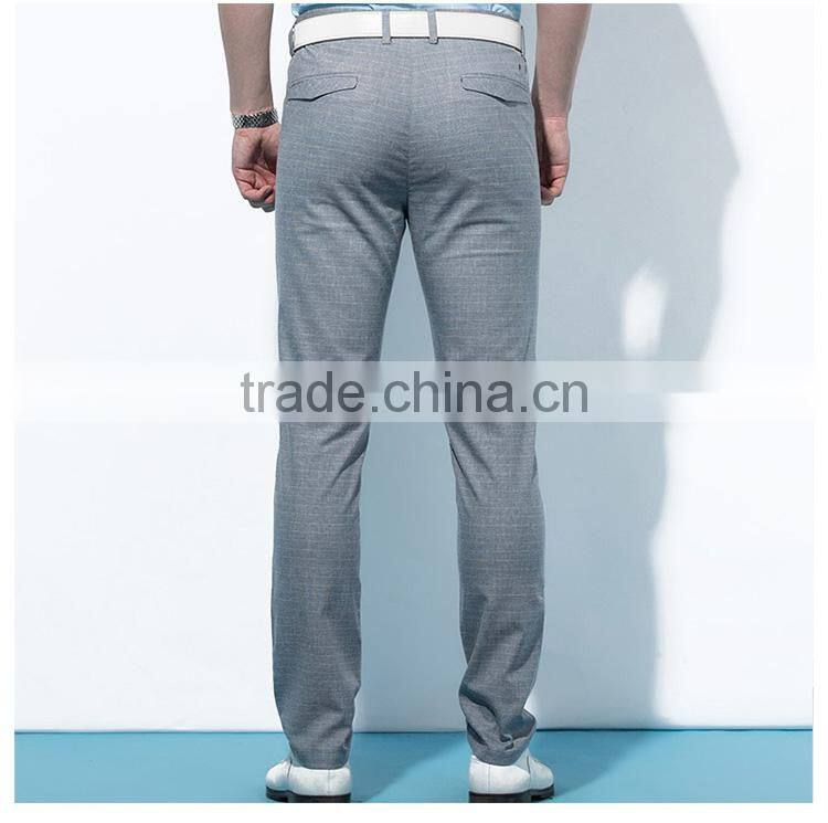 The middle-aged male casual pants summer thin breathable linen business size cotton men loose trousers custom