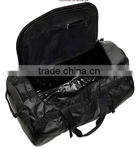Large waterproof duffel bag for travel