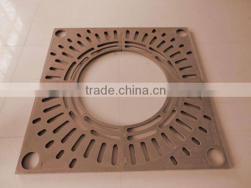 composite fiberglass tree grating