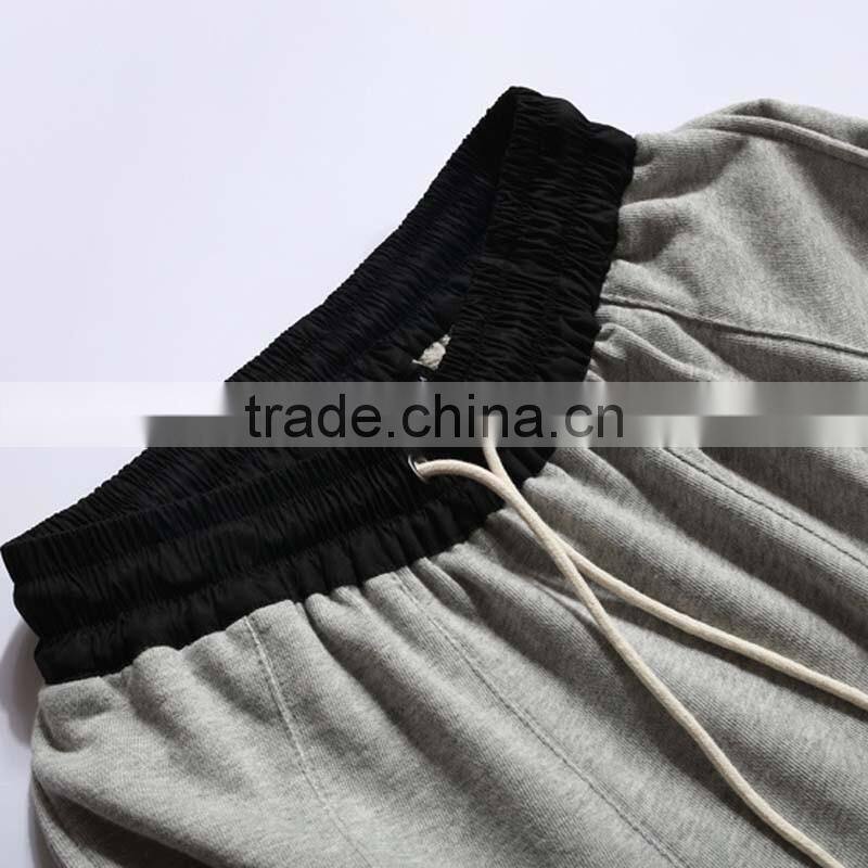 2016 Hot Sale Men's Summer hip hop Shorts Casual Outdoors Joggers Elastic Waist Trousers Sweatpants Shorts pure cotton