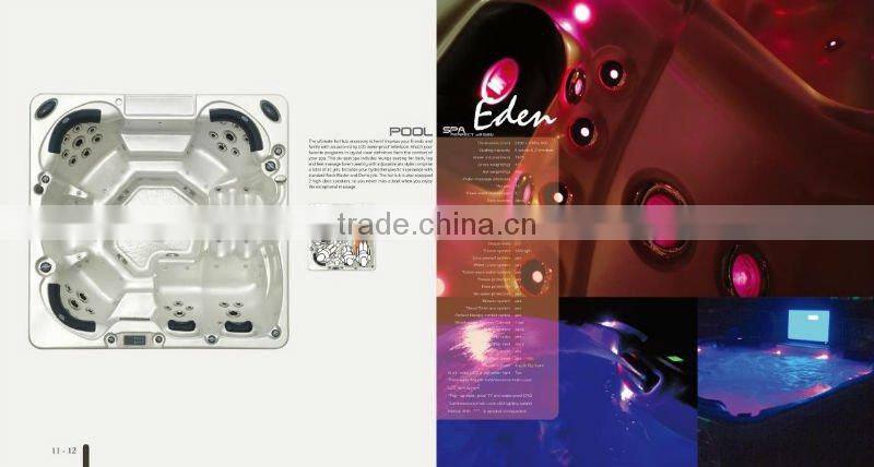 sex 6 adult & 3 baby whirlpool Eden pool spa