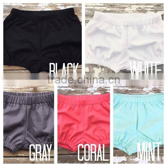 Cotton Fabric Baby Bloomers Unisex Wear Classic Underwear For 0-2T Kids