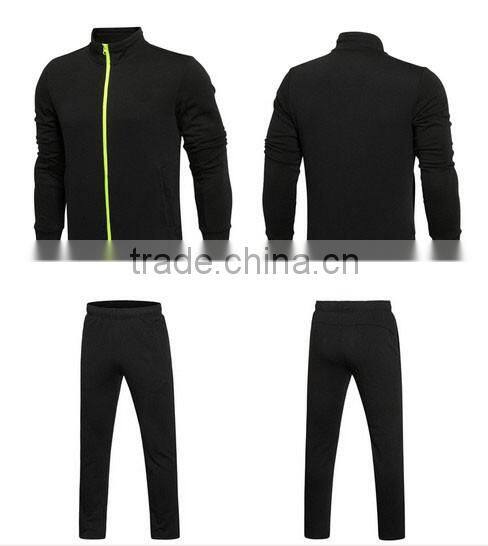 New fashion product good cotton fleece men tracksuits