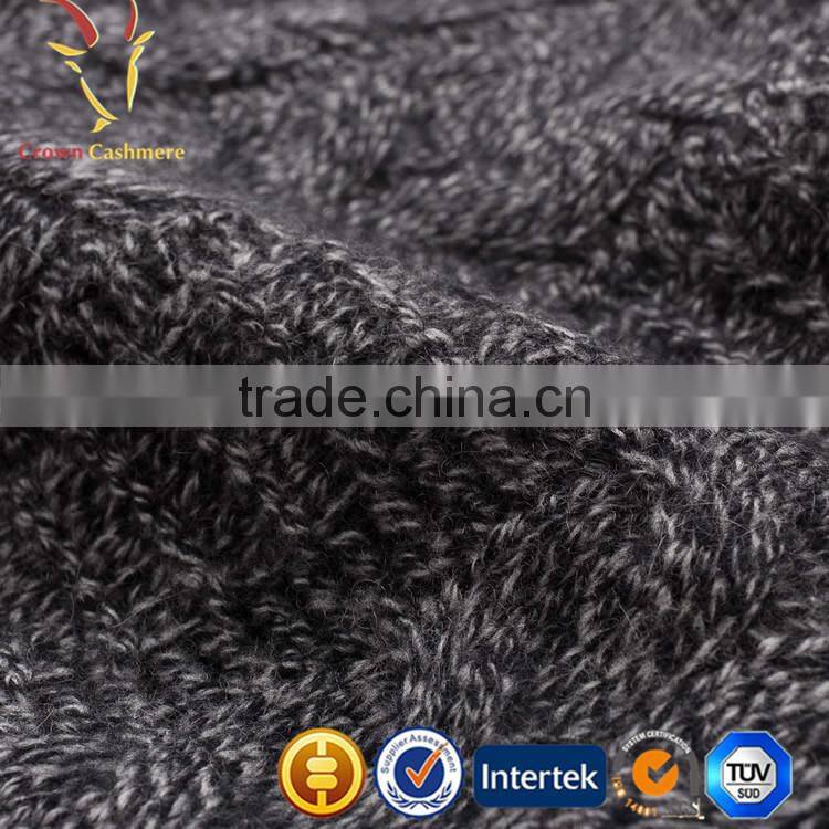 Soft Best Quality 100% Pure Cable Knitted Cashmere Blanket