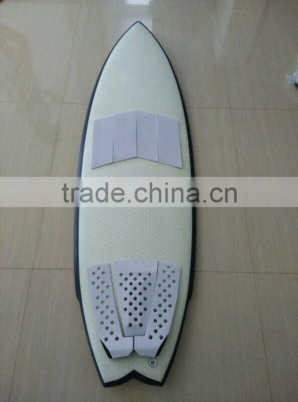 New Style White Straight Line Front Pads And Tail Pads Surf Traction Pads For Sale