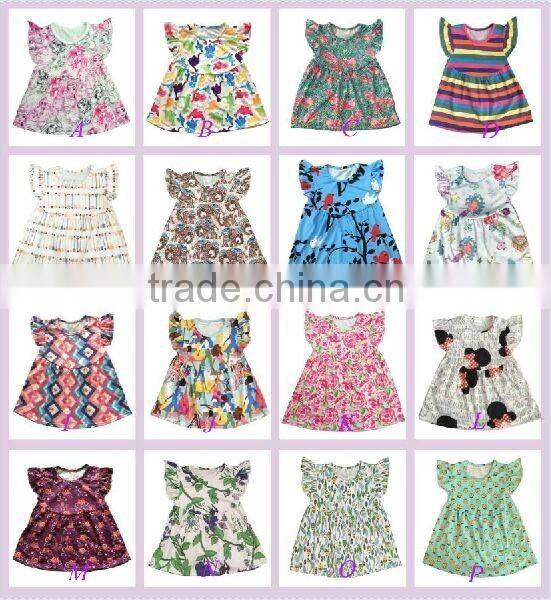 Boutique wholesale baby girls outfits/set clothes cheap fashion kids two piece sets with ruffles pants and headband