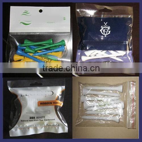 Rubber golf tees used on golf mat