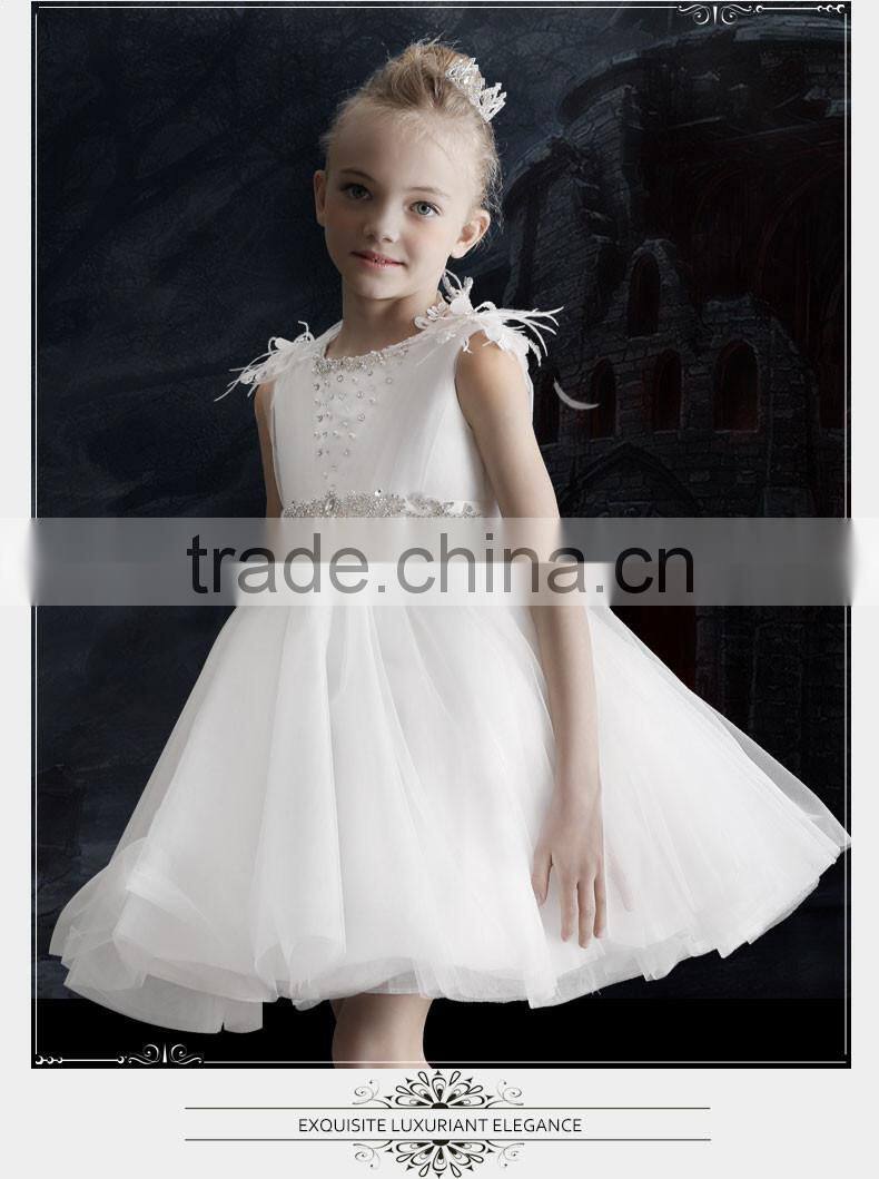 New Arrivals Girls Dresses With High-Grade White Diamond Bubble Girls Fashion Dress Girls Clothes NP-G-GD905-72