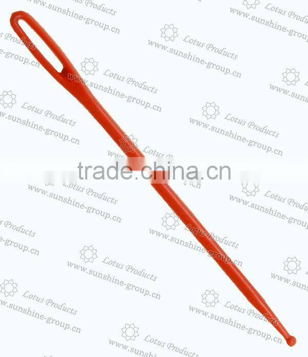 Plastic Sweater Sewing Needles Safety Plastic Needle Colorful Hand Plastic Sewing Needles For Knitting