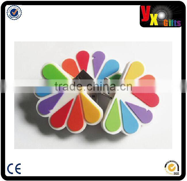 Customize pvc cartoon character usb flash drive &1gb pvc cartoon usb memory with good quality
