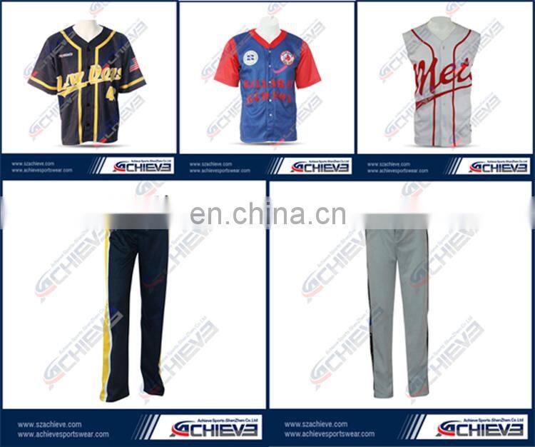 Casual baseball jersey wear&baseball wear&cheap baseball uniforms