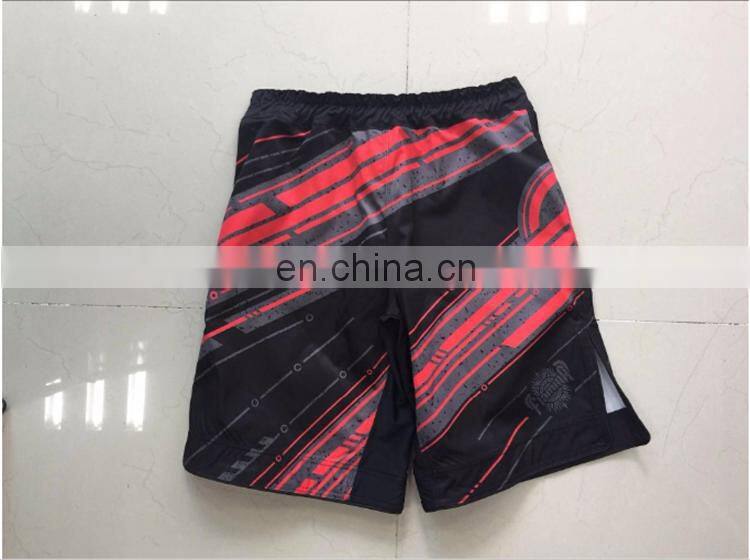 Wholesale mens blank crossfit shorts mma shorts custom 2017