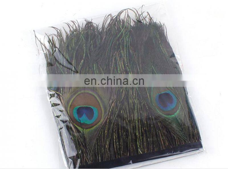 quality and quantity assured wholesale peacock feather trim