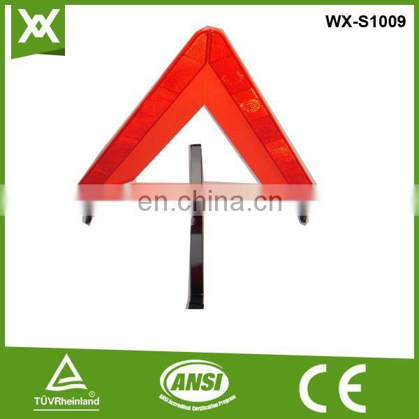 reflective Emergency safety equipment, traffic warning triangle