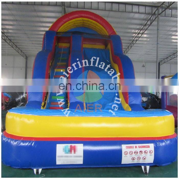 Professional supplier inflatable jumping slide
