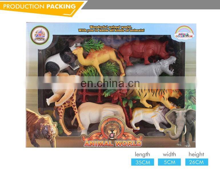 Newst plastic funny zoo animal plastic toy for kidS