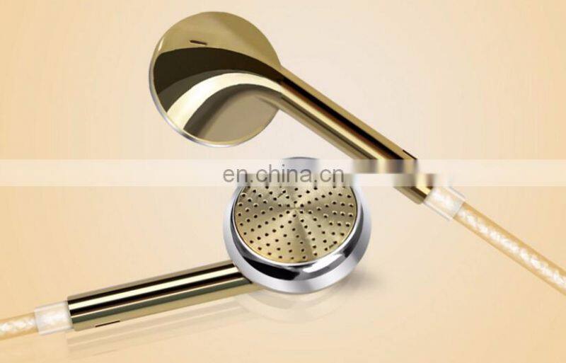 Volume control Purple color Perfume earphones cute and cheap earphones with microphone for laptop