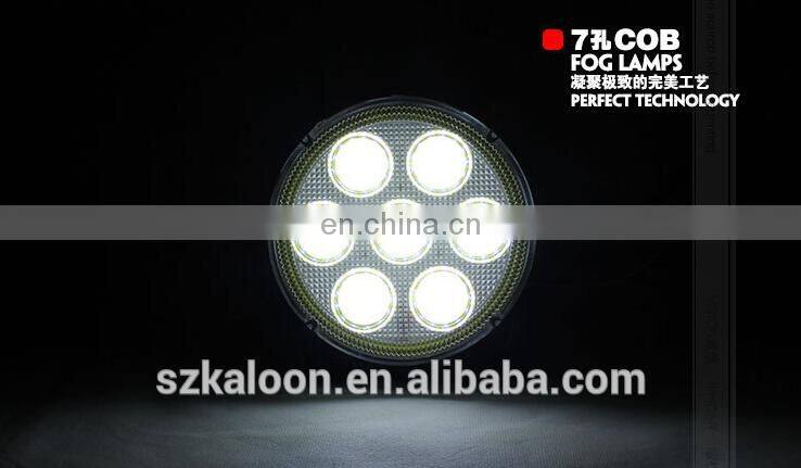 Led Fog Light Fog Lamps Projector 7 Cob Led Halo Ring Led Projector Fog Lamp