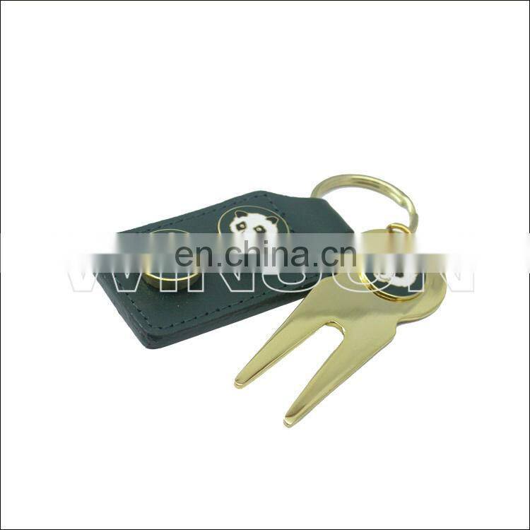 golf ball marker belt/golf divot tool