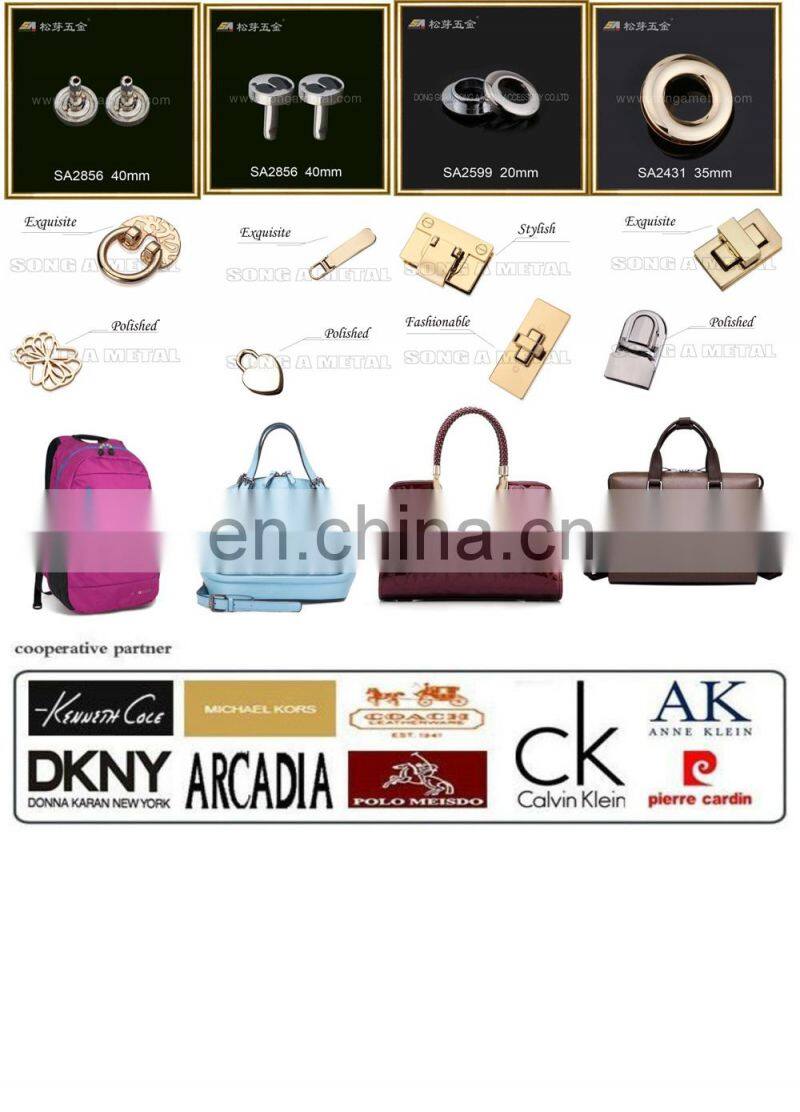 Zinc Alloy hardware metal production metal accessories for clothing leather