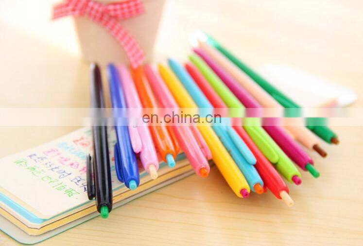 Slim Retractable Gel Ink Pen Multi Colors