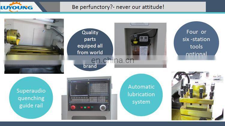 CK6160 Specification Chinese hobby metal CNC lathe machine
